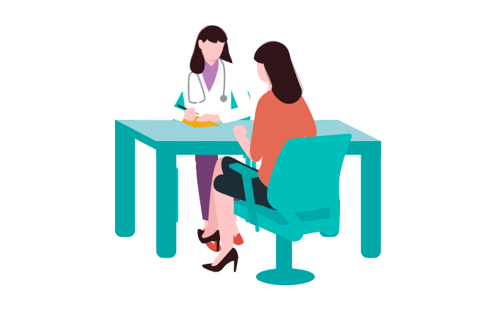 医療相談・情報提供のイラスト